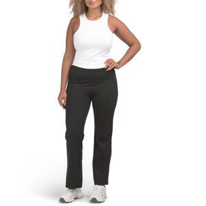 JUICY COUTURE Anthracite Printed Logo Flared Yoga Pants